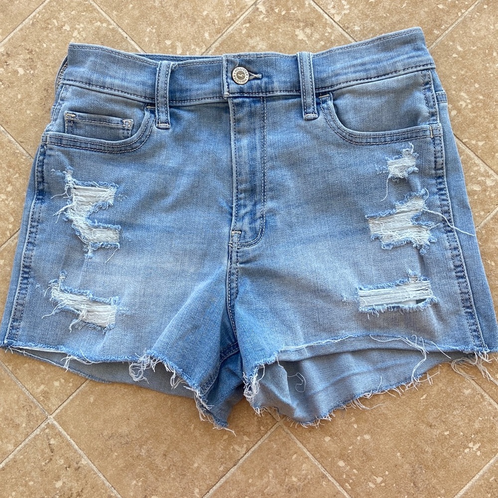 Hollister Hi-Rise Denim Shorts